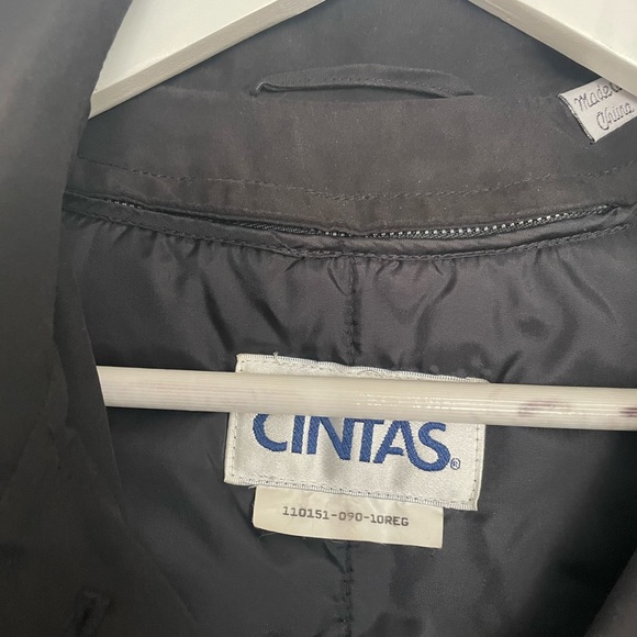 The Delta Collection by Cintas Womens Trench Coat Suze 6 Thinsulate Lining Black - Picture 2 of 6